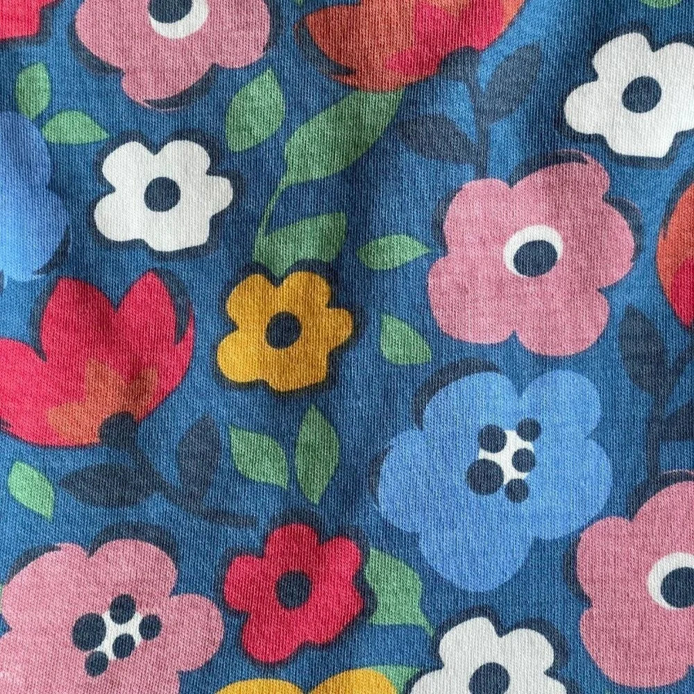 JoJo Maman Bébé 100% Cotton Floral Twirl Dress - Size 12-18 Months